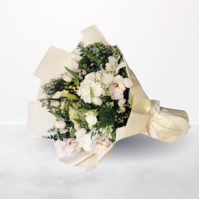 ألوان فاتحة، السعودية، الرياض، جدة، الدمام، توصيل، اون لاين، اونلاين، زهور، ورود، أزهار، ورد، الظهران، الخبر، الورد، الورود، الزهور، أبيض، سمبيديوم، هايدرنجا، هايدرنجيا، السمبيديوم، الهايدرنجا، الهايدرنجيا، توليب، التوليب، باقة-يد، بوكيه-يد، باقة-ورد، مري