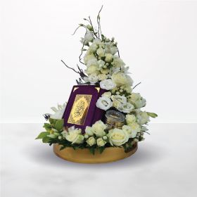 تحفة فنية، مصحف، مصحف-شريف، قرآن، قرآن-كريم، القرآن، قرآن-هدية، أبيض، زهور-بيضاء، ورد-أبيض، أستوما، استوما، الاستوما، الأستوما، زنبق، الزنبق، بيبي-جوري، البيبي-جوري، بيبي-روز، جوري-قزمي، الجوري-القزمي، السمبيديوم، سمبيديوم، هايدرانجا، هايدرانجيا، الهايدرا